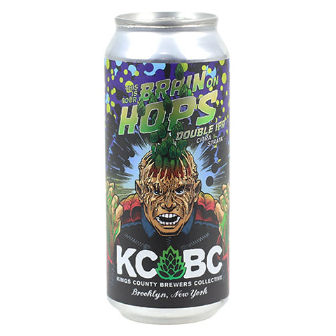 Kings County Brewers Collective This Is Your Brain On Hops DIPA: Citra & Strata