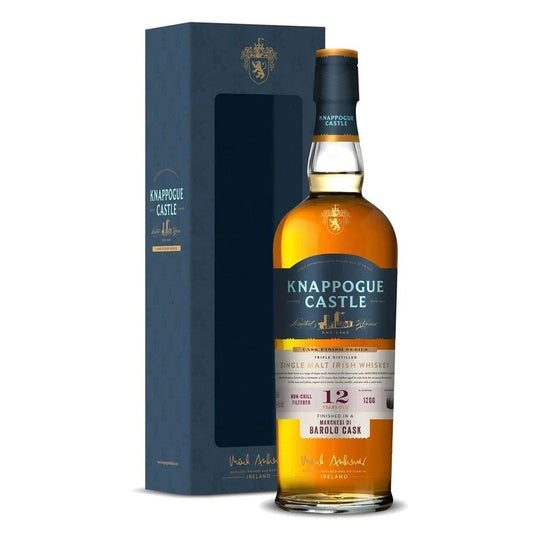 Knappogue Castle 12 Year Old Marchesi Di Barolo Cask Finish Single Malt Irish Whiskey