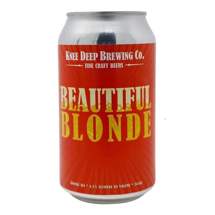 Knee Deep Brewing Co. 'Beautiful Blonde' Blonde Ale Beer 6-Pack