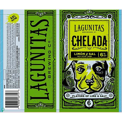 Lagunitas Chelada: Limon y Sal Lager