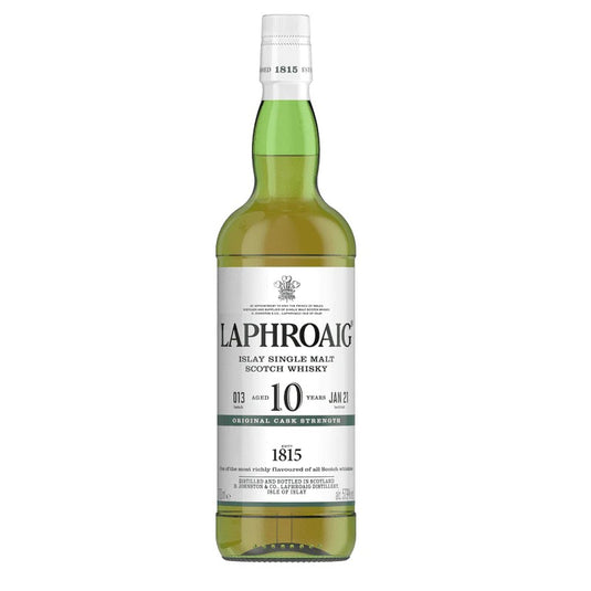 Laphroaig 10 Year Old Cask Strength Batch #013 Islay Single Malt Scotch Whisky