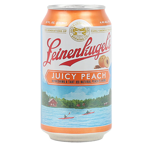 Leinenkugel's Juicy Peach Sour – CraftShack - Buy craft beer online.