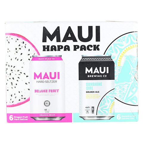 Maui Hard Seltzer Variety Pack (Dragon Fruit/Sunshine Girl