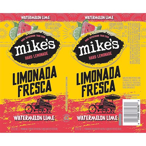 Mike's Hard Lemonade Limonada Fresca Watermelon Lime
