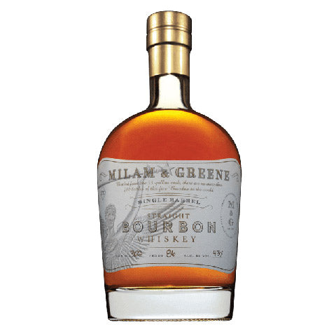 Milam & Greene Single Barrel Straight Bourbon Whiskey