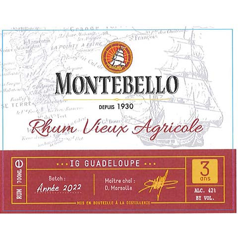 Montebello 3 Ans Rhum