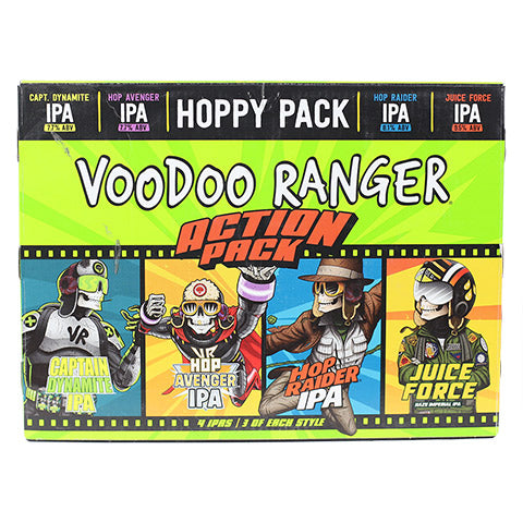New Belgium Voodoo Ranger Action Pack Variety 12-Pack
