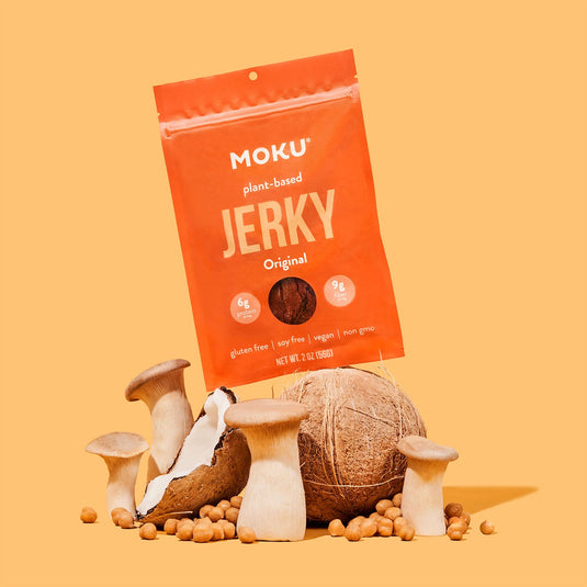 Original Mushroom Jerky by Moku Foods