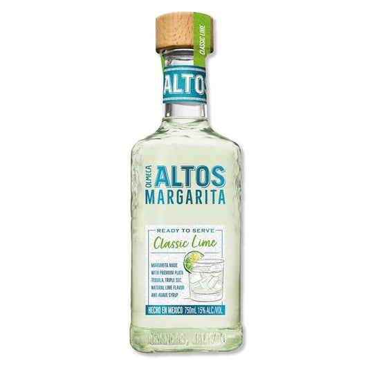 Olmeca Altos Margarita Classic Lime Cocktail