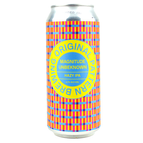 Original Pattern Magnitude Unbeknown Hazy IPA