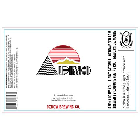 Oxbow Alpino Lager