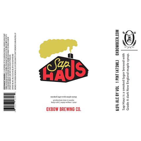 Oxbow Sap Haus Lager