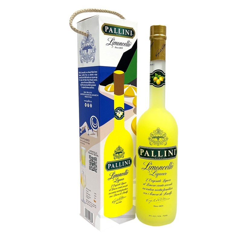 Box Limoncello Pallini Liquor Online – Gift Buy Summer Liqueur