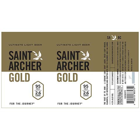 Saint Archer Gold Lager