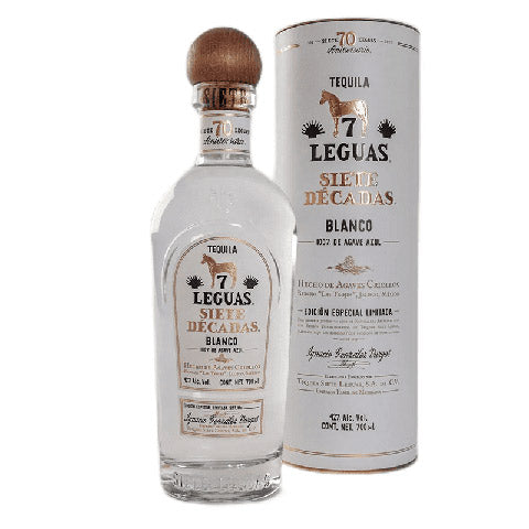 Siete Leguas 'Siete Decadas' Blanco Tequila