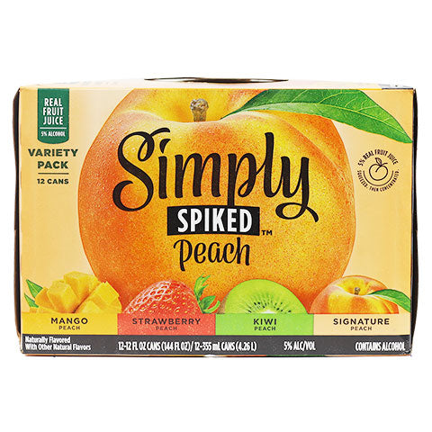Simply Spiked Peach Variety Pack