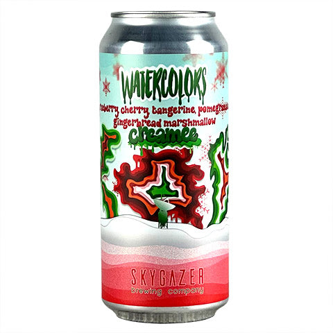 Skygazer Watercolors Christmas Creamee Sour (raspberry, gingerbread, marshmallow)