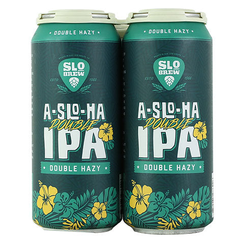 Slo Brew A-SLO-Ha Double Hazy IPA