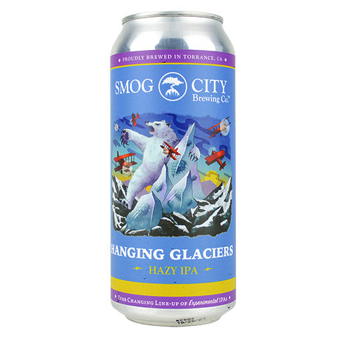 Smog City Hanging Glaciers Hazy IPA
