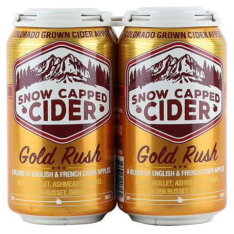 Snow Capped Gold Rush Cider 4PK