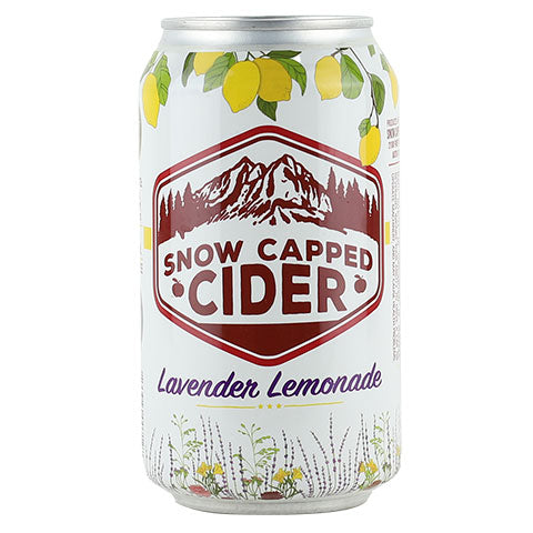 Snow Capped Lavender Lemonade Cider