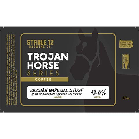 Stable 12 Trojan Horse Series Coffee Imperial Stout