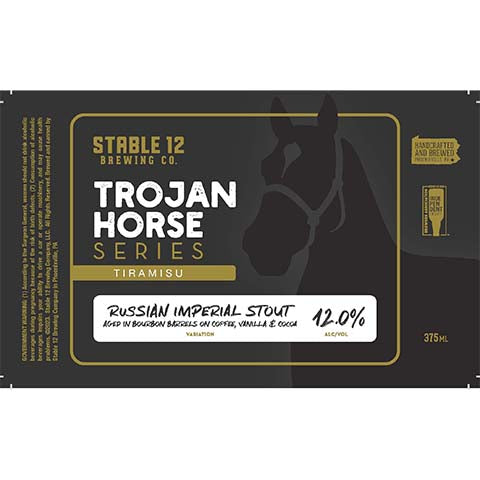Stable 12 Trojan Horse Series Tiramisu Imperial Stout