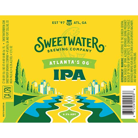 Sweetwater Atlanta's OG IPA