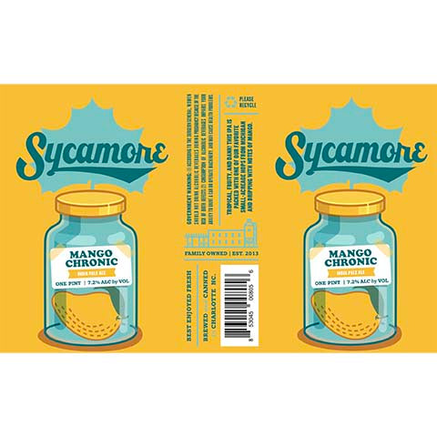 Sycamore Mango Chronic IPA