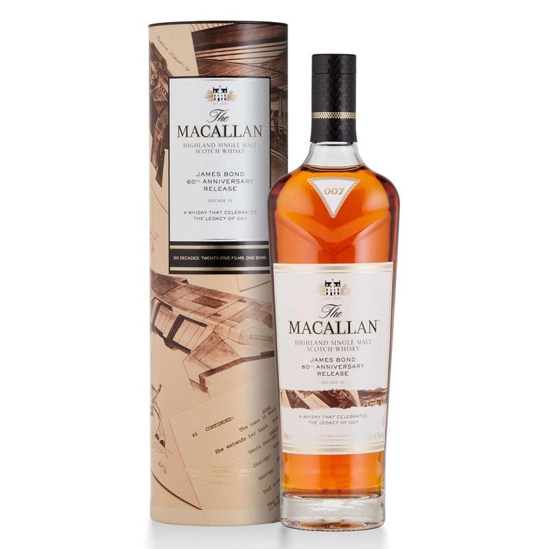 The Macallan James Bond 60 Highland Single Malt Scotch The Macallan James Bond 60 Highland Single Malt Scotch