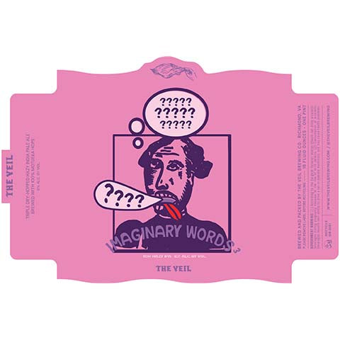 The Veil Imaginary Words3 TDH Hazy IPA