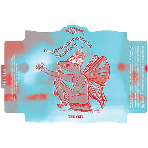 The Veil Mega Beast Freak DDH Hazy DIPA