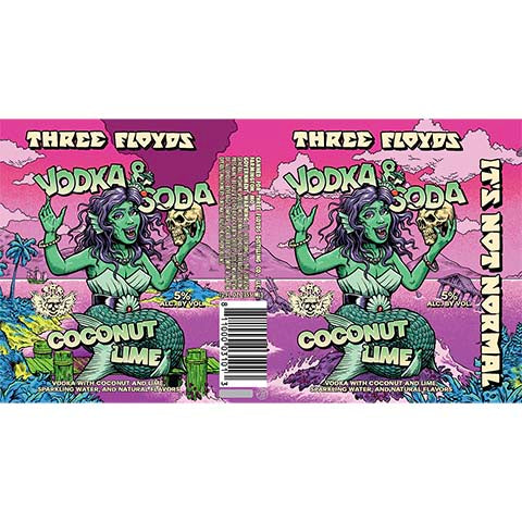 Three Notch'd Vodka & Soda (Coconut Lime)