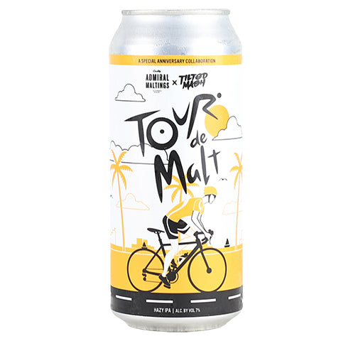 Tilted Mash Tour de Malt Hazy IPA