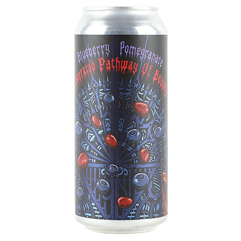 Tired Hands Eviscerated Pathway of Beauty DIPA (Blueberry And Pomegranate)