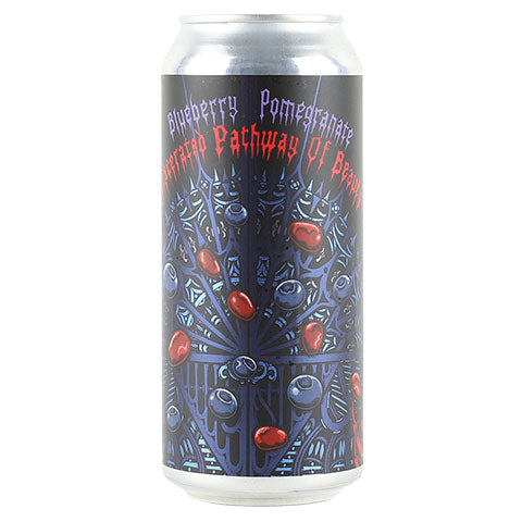 Tired Hands Eviscerated Pathway of Beauty DIPA (Blueberry And Pomegranate)