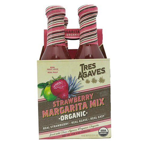 Tres Agaves Organic Strawberry Margarita Mix