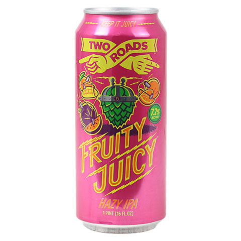 Two Roads Fruity Juicy Hazy IPA – CraftShack - Buy craft beer online.