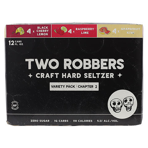 Two Robbers Craft Hard Seltzer Variety Pack (Chapter 2)