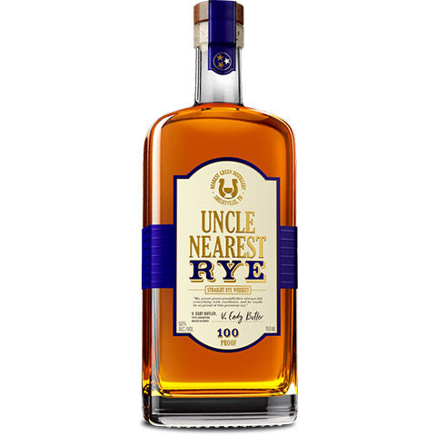 Uncle Nearest Straight Rye Whiskey