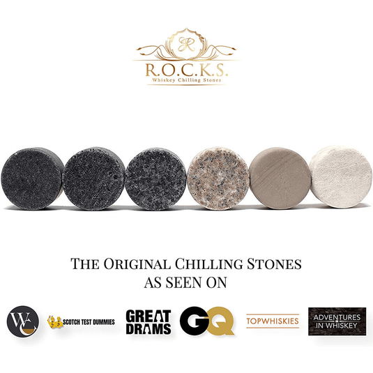 The Gourmet Set - ROCKS x Bourbon Barrel Aged Coffee by R.O.C.K.S. Whiskey Chilling Stones