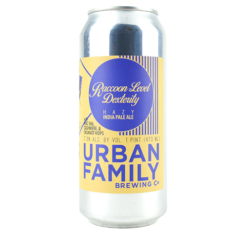 Urban Family Raccoon-Level Dexterity Hazy IPA