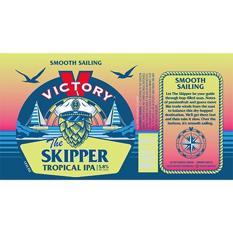 Tropical  英 Victory The Skipper Tropical IPA – CraftShack - Buy craft beer online.