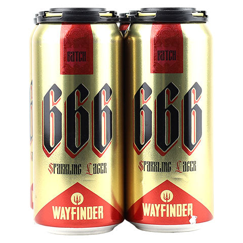 Wayfinder Batch 666 Sparkling Lager 4PK