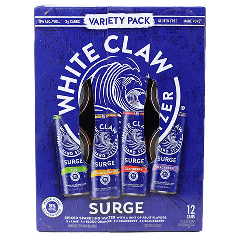 White Claw Hard Seltzer Surge Variety Pack