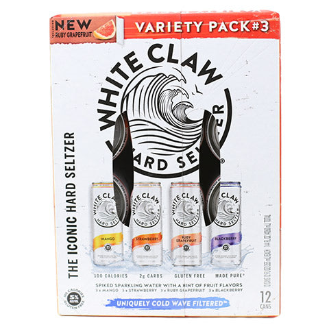 White Claw Hard Seltzer Variety Pack 3