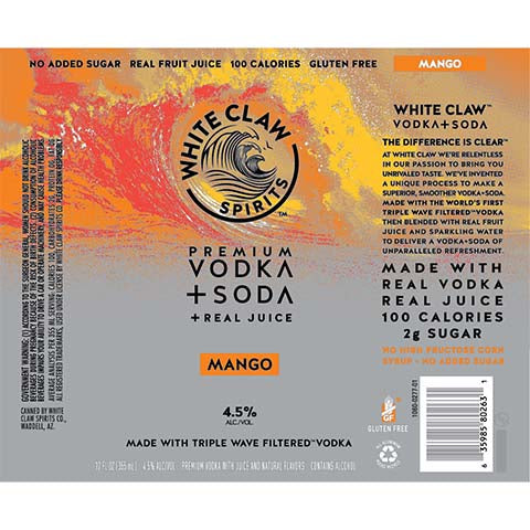 White Claw Mango