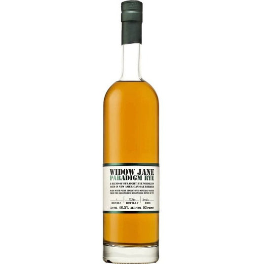 Widow Jane 'Paradigm Rye' Straight Rye Whiskey