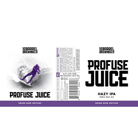 10 Barrel Profuse Juice Hazy IPA