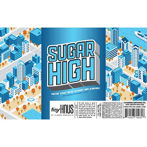 10 Barrel Sugar High Pastry Stout
